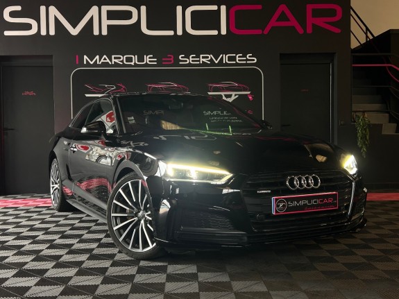 Audi a5 a5 2.0 tdi 190 s tronic 7 quattro s line garantie 12 mois occasion  simplicicar aix les bains simplicicar...