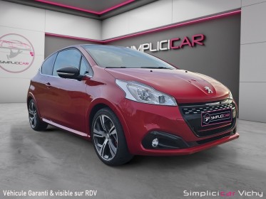 Peugeot 208 1.6l thp  208 ch ss bvm6 gti révisée apple carplay garantie 12 mois occasion simplicicar vichy simplicicar...