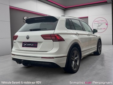 Volkswagen tiguan 2.0 tdi 150 dsg7 carat exclusive r-line toit ouvrant attelage caméra garantie 12 mois occasion simplicicar...