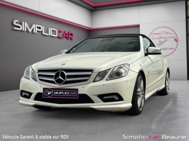 Mercedes classe e coupe 350 cdi blueefficiency executive a garantie 12 mois occasion simplicicar beaune simplicicar...