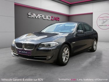 Bmw serie 5 f10 520d 184ch 123g confort a / sieges electriques / interieur cuir /  garantie 12 mois occasion simplicicar les...