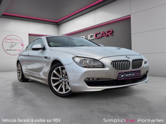 Bmw serie 6 coupe f13 650i 407ch xdrive luxe toit ouvrant garantie 12 mois occasion simplicicar pontarlier auto  simplicicar...