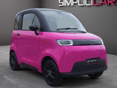 Simplici s1 voiture sans permis 100% électrique occasion simplicicar veauche simplicicar simplicibike france