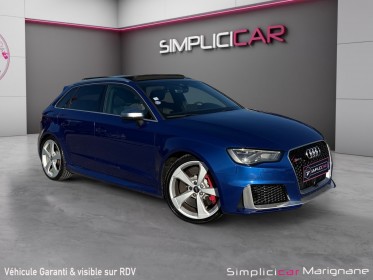 Audi rs3 sportback quattro 367ch - francaise - suivi audi complet - toit ouvrant - bangolusfen - camera de recul -...