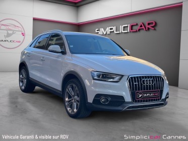 Audi q3 q3 2.0 tdi 140 ch quattro urban cross occasion cannes (06) simplicicar simplicibike france