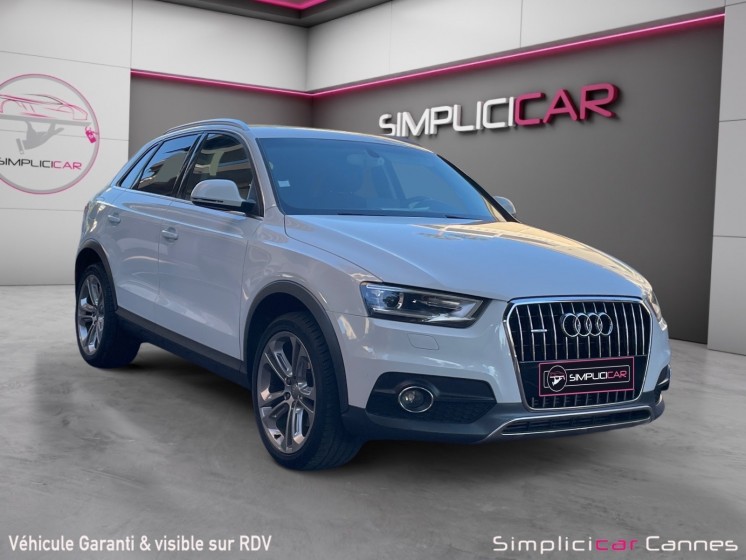 Audi q3 q3 2.0 tdi 140 ch quattro urban cross occasion cannes (06) simplicicar simplicibike france
