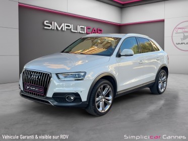 Audi q3 q3 2.0 tdi 140 ch quattro urban cross occasion cannes (06) simplicicar simplicibike france