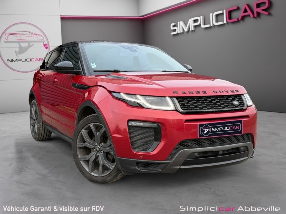 Land rover range rover evoque td4 180 bva hse dynamic garantie 12 mois 2Ème main origine france occasion abbeville...