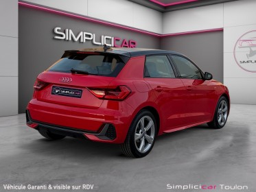 Audi a1 sportback 30 tfsi 116cv bvm6 s line - carplay - entretien à jour - garantie 12 mois occasion simplicicar toulon est...