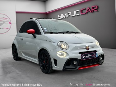 Fiat 500 abarth pista 1.4 t-jet 160 ch - suivi/ligne monza/radar ar/carplay - garantie 12 mois occasion simplicicar soissons...