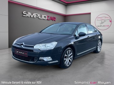 Citroen c5 3.0 v6 hdi 240 ch exclusive bva 6 rapports entretien à jour / garantie 6 mois occasion simplicicar royan...