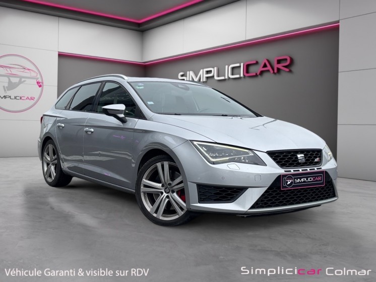 Seat leon st 2.0 tsi 280 cupra dsg6 occasion simplicicar colmar simplicicar simplicibike france