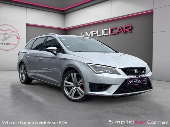 Seat leon st 2.0 tsi 280 cupra dsg6 occasion simplicicar colmar simplicicar simplicibike france