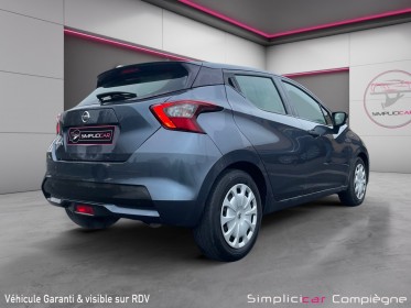 Nissan micra 2017 1.0 - 71 acenta - 1ère main - moteur à chaîne - suivi à jour occasion simplicicar compiegne simplicicar...