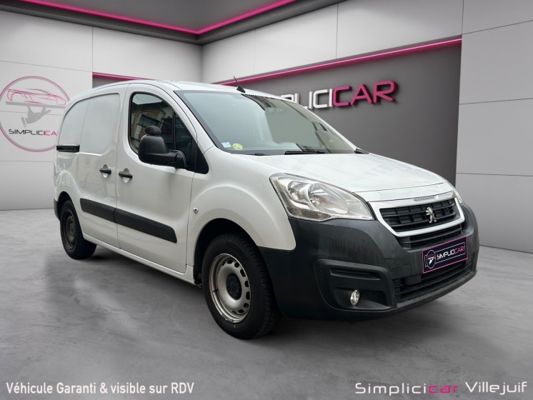 Peugeot partner fourgon 121 l2 1.6 hdi 90 bvm5 pack clim nav, radar arrière, climatisation, gps tactile, bluetooth,...