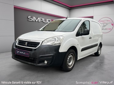Peugeot partner fourgon 121 l2 1.6 hdi 90 bvm5 pack clim nav, radar arrière, climatisation, gps tactile, bluetooth,...