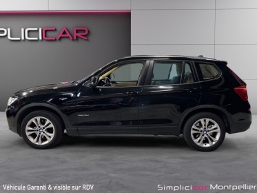 Bmw x3 f25 lci sdrive18d 150ch lounge plus garantie 12 mois occasion montpellier (34) simplicicar simplicibike france