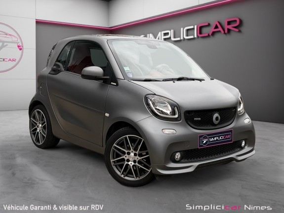 Smart fortwo coupe brabus edition tailormade 0.9 109 ch - garantie 12 mois occasion simplicicar nimes - rb auto simplicicar...