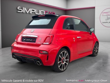 Fiat 500c abarth 1.4i turbo 595 turismo cabriolet garantie 12 mois occasion simplicicar mery-sur-oise simplicicar...