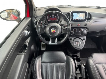 Fiat 500c abarth 1.4i turbo 595 turismo cabriolet garantie 12 mois occasion simplicicar mery-sur-oise simplicicar...