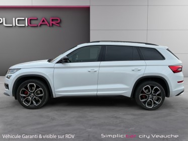 Skoda kodiaq 2.0 bi-tdi 240 scr dsg7 4x4 5pl rs occasion simplicicar veauche simplicicar simplicibike france