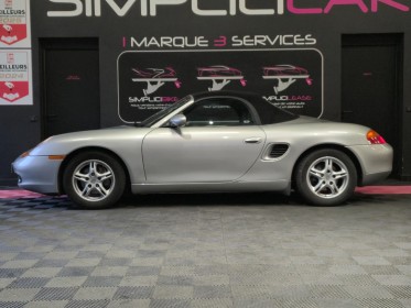 Porsche boxster 2.5i tiptronic s jantes d'origine fournies - entretien complet - occasion  simplicicar aix les bains...