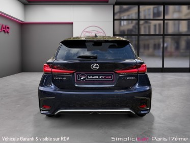 Lexus ct200h 16v 136 hybrid  buisness/entretien a jour/garantie 12 mois occasion paris 17ème (75)(porte maillot) simplicicar...