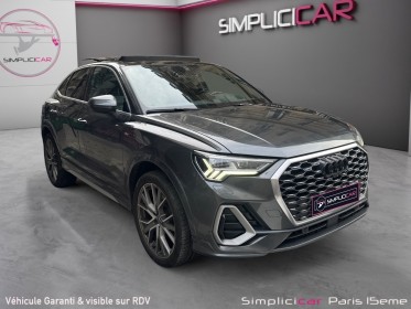 Audi q3 sportback 45 tfsie  245 ch s tronic 6 s line occasion paris 15ème (75) simplicicar simplicibike france