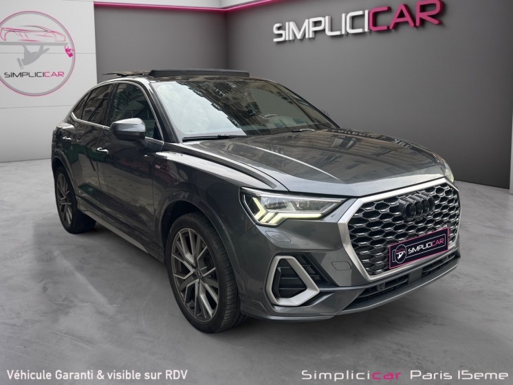 Audi q3 sportback 45 tfsie  245 ch s tronic 6 s line occasion paris 15ème (75) simplicicar simplicibike france