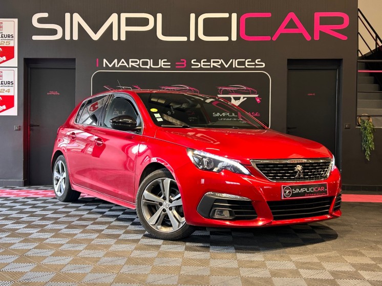 Peugeot 308 bluehdi 130ch ss eat8 gt line garantie 12 mois occasion  simplicicar aix les bains simplicicar simplicibike france