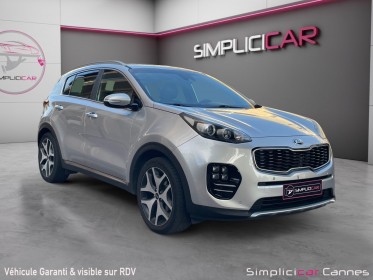 Kia sportage 2.0 crdi 136 isg 4x2 gt line entretien complet occasion cannes (06) simplicicar simplicibike france