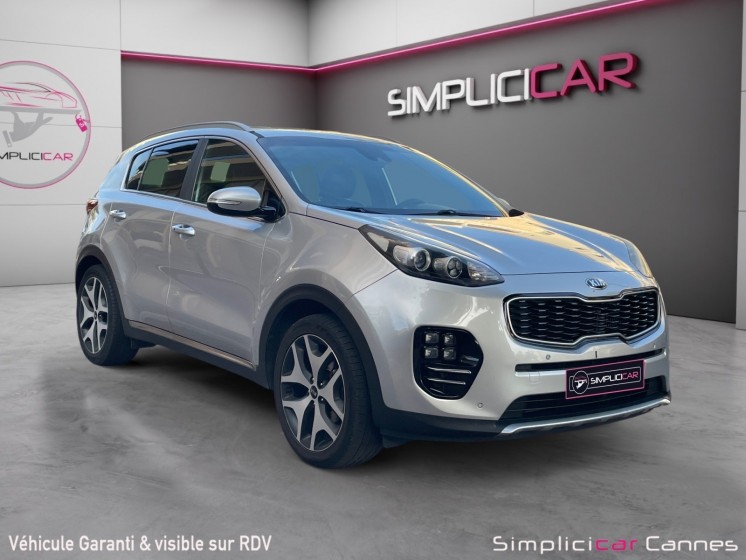 Kia sportage 2.0 crdi 136 isg 4x2 gt line entretien complet occasion cannes (06) simplicicar simplicibike france