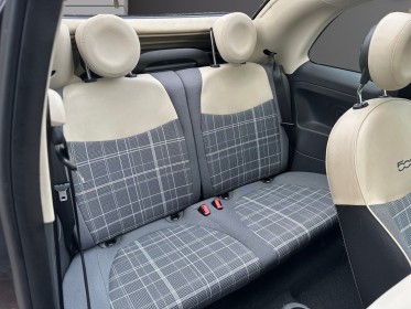 Fiat 500c serie 4 0.9 85 ch twinair ss dualogic lounge / cabriolet occasion cannes (06) simplicicar simplicibike france