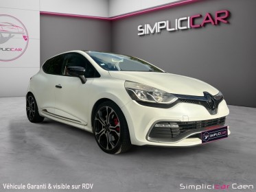 Renault clio iv 1.6 turbo 220 energy rs trophy edc blanc mat - garantie 12 mois occasion simplicicar caen  simplicicar...
