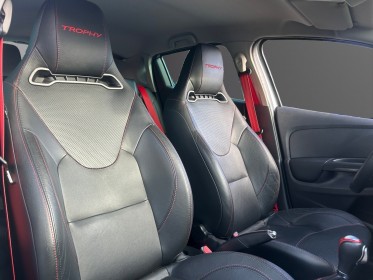 Renault clio iv 1.6 turbo 220 energy rs trophy edc blanc mat - garantie 12 mois occasion simplicicar caen  simplicicar...