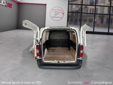 Peugeot partner fourgon 1.5 130ch  eat8 - boite auto - faible km - occasion simplicicar compiegne simplicicar simplicibike...