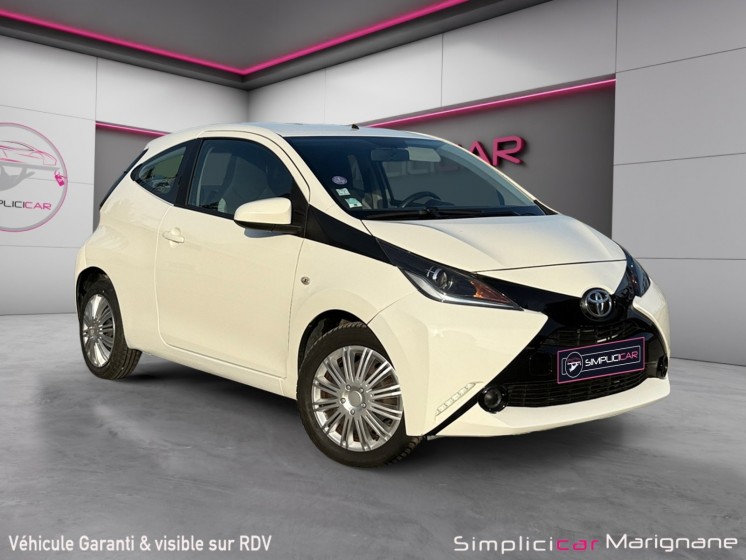 Toyota aygo 1.0 vvt-i 69cv climatisation regulateur bluetooth - garantie 12 mois - occasion simplicicar marignane ...