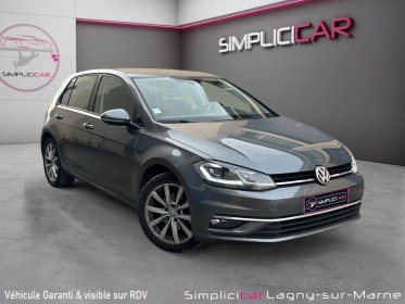 Volkswagen golf 1.4 tsi 125 bluemotion technology carat - sièges velours chauffants  massant - climatisation bi-zone...
