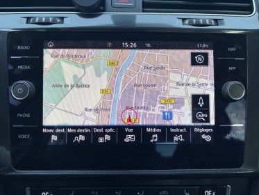 Volkswagen golf 1.4 tsi 125 bluemotion technology carat - sièges velours chauffants  massant - climatisation bi-zone...