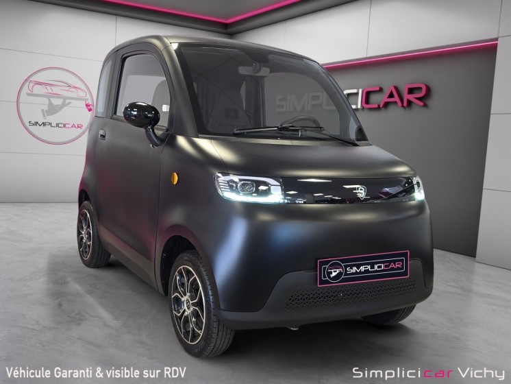 Simplici s1 5.8 kw véhicule sans permis dés 14 ans electrique garantie constructeur février 2027 caméra de recul......