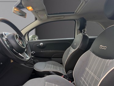 Fiat 500 1.2 69ch lounge - toit panoramique - distribution ok - garantie occasion simplicicar salon de provence simplicicar...