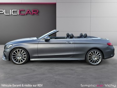 Mercedes classe c cabriolet 220 d 9g-tronic sportline pack amg révisée garantie 12 mois sièges chauffants caméra de recul...