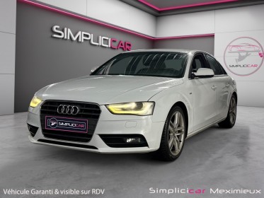 Audi a4 a4 2.0 tdi 143 dpf s line garantie 12 mois occasion simplicicar meximieux simplicicar simplicibike france