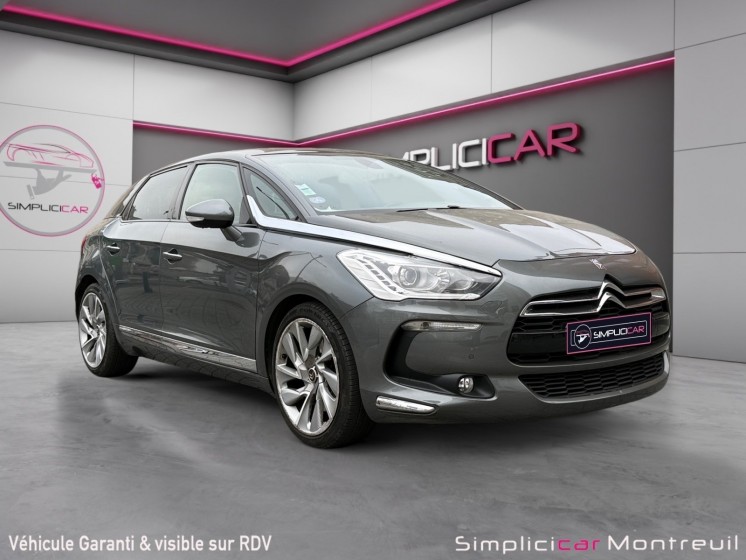 Citroen ds5 thp 200 sport chic/ garantie 12 mois / historique suivis complet occasion montreuil (porte de vincennes)(75)...