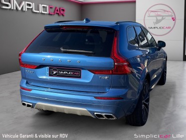 Volvo xc60 t8 twin engine 303 ch  87 ch geartronic 8 r-design full option  suivi constructeur ,aucun frais a prevoir occasion...