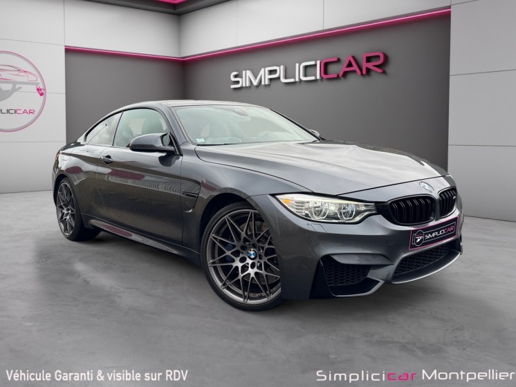 Bmw m4 coupe f82 450 ch competition m dkg7 carplay harman kardon affichage tête haute occasion montpellier (34) simplicicar...