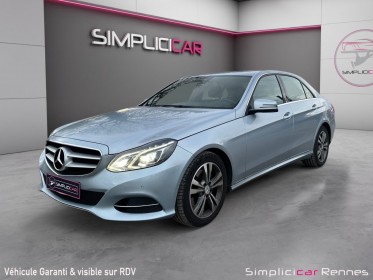 Mercedes classe e bluetec 300 executive a occasion simplicicar rennes simplicicar simplicibike france