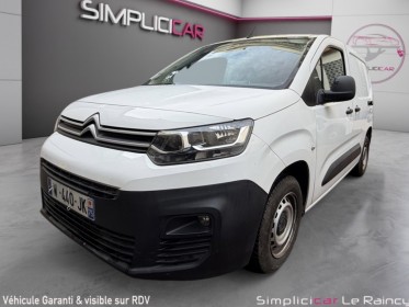 Citroen berlingo fourgon m bluehdi 100 ss business carplay garantie 12 mois occasion simplicicar le raincy simplicicar...