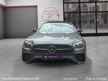 Mercedes classe e 220 d 9g-tronic amg line/nouveau volant/siege électrique/affichage tète haute/burmaster/garantie 12 mois...