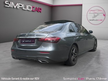 Mercedes classe e 220 d 9g-tronic amg line/nouveau volant/siege électrique/affichage tète haute/burmaster/garantie 12 mois...